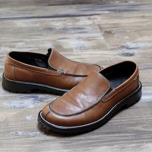 DJ Pliner Men's Tan Loafers— Size 7.5